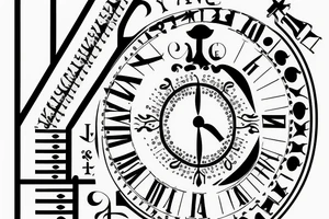 IX symbol roman numerals tattoo idea