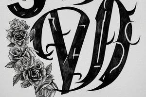 roman numerals tattoo idea