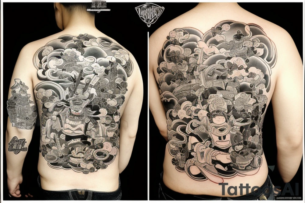 Samurai tattoo idea