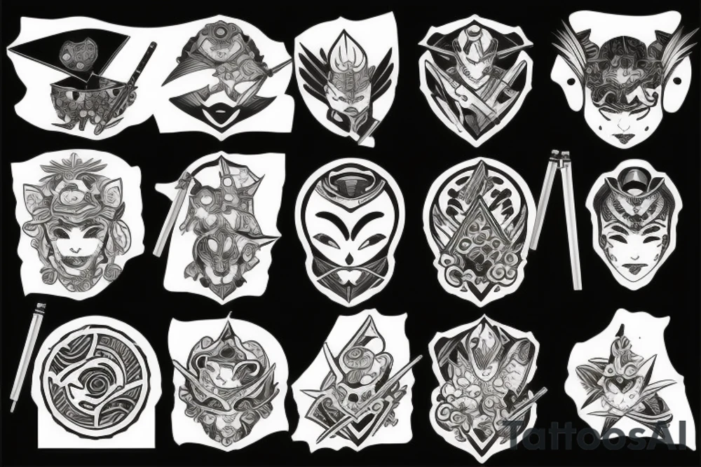 warrior tattoo idea