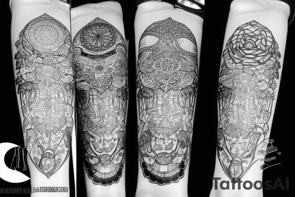 полосы tattoo idea