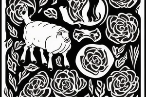 even the lamb will bite tattoo idea
