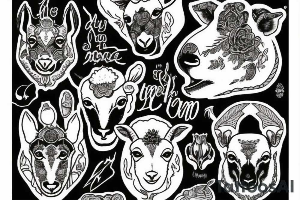 even the lamb will bite tattoo idea