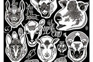 even the lamb will bite tattoo idea
