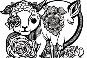 even the lamb will bite tattoo idea