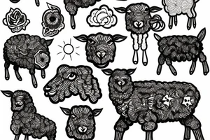 even the lamb will bite tattoo idea