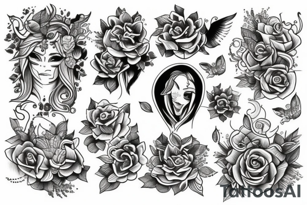 Катана tattoo idea