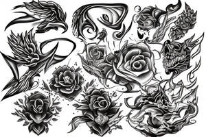 burning bridge tattoo idea