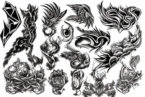 burning bridge tattoo idea