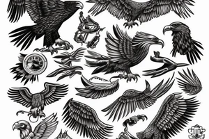 eagle tattoo idea