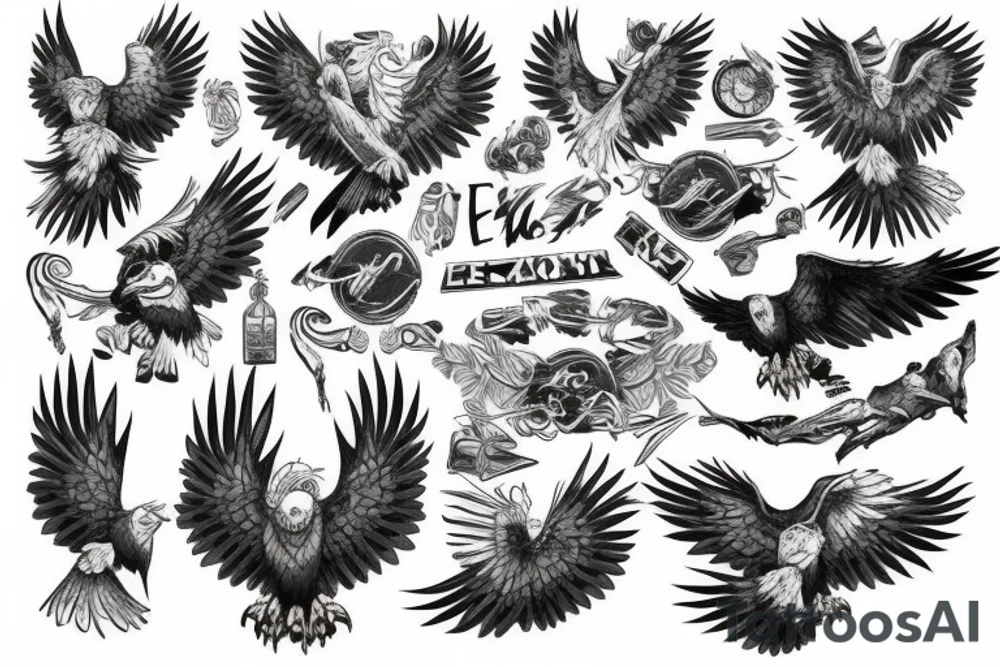eagle tattoo idea