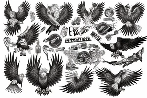 eagle tattoo idea