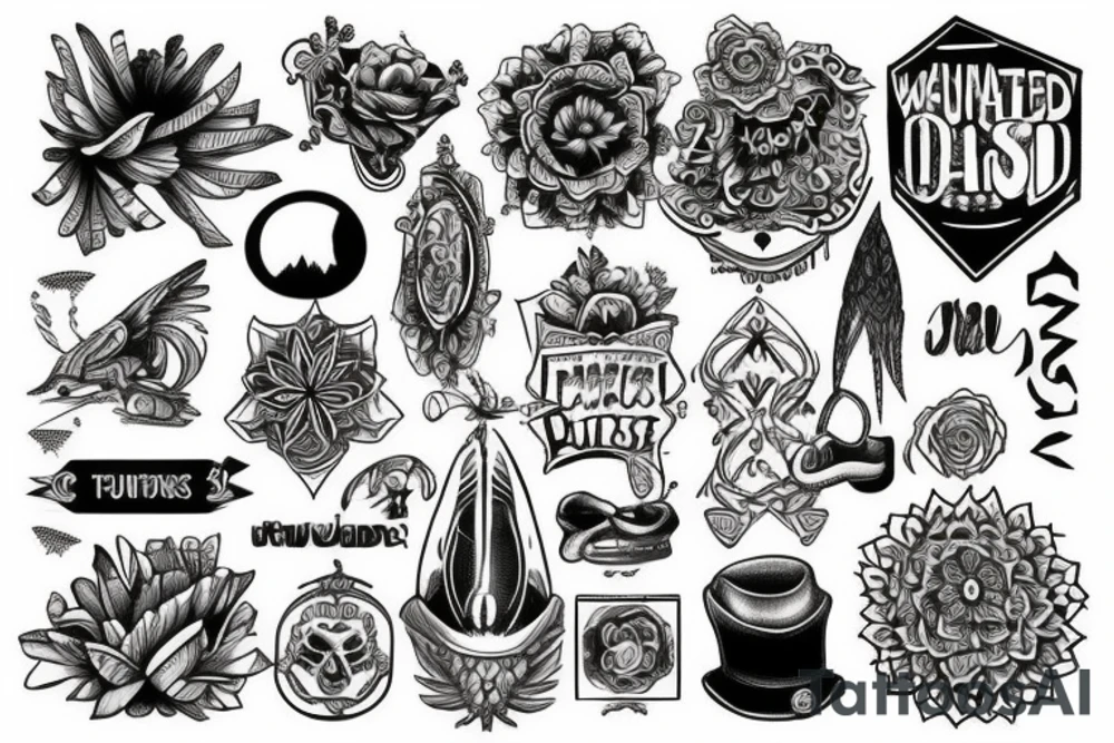 Wanderlust tattoo idea