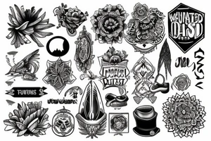 Wanderlust tattoo idea