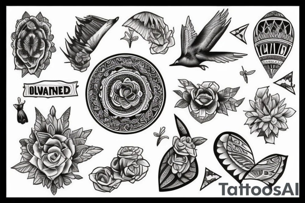 Wanderlust tattoo idea