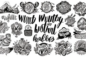 Wanderlust tattoo idea