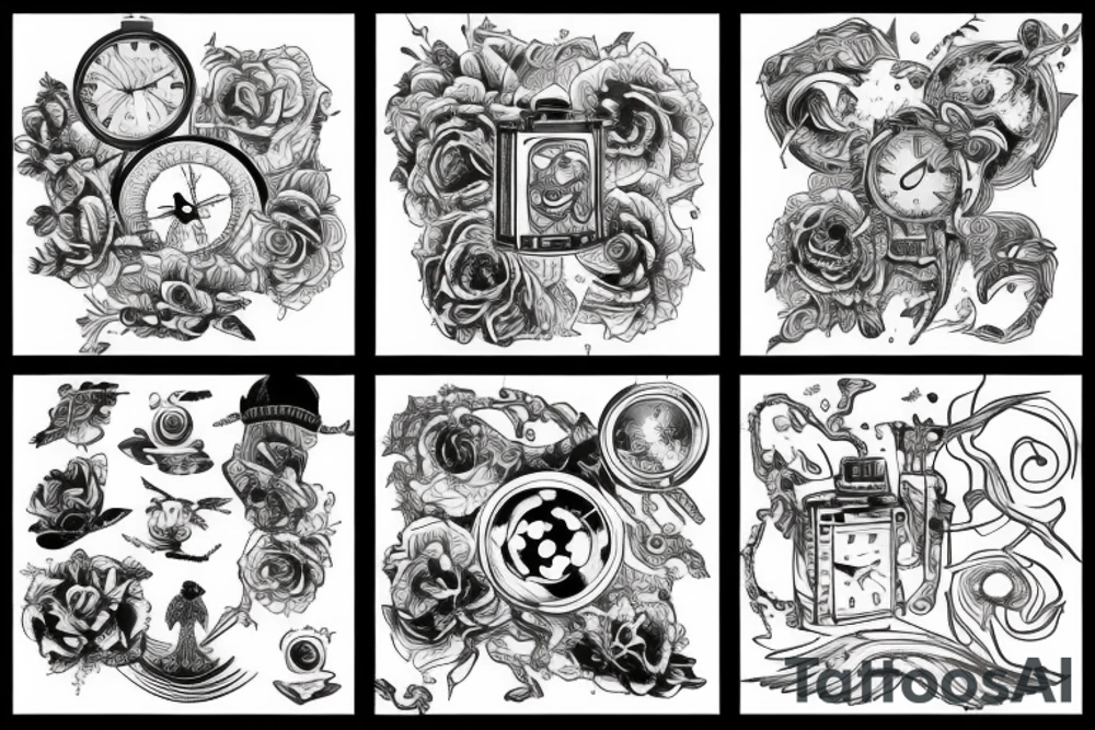 Space and time. tattoo idea
