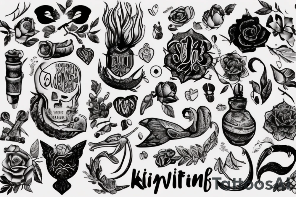 девушка с крыльями в плаще tattoo idea