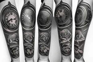3 pocket watches tattoo idea