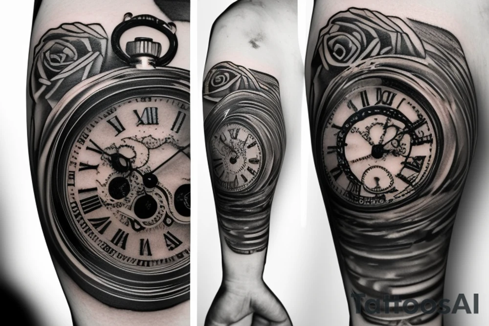3 pocket watches tattoo idea