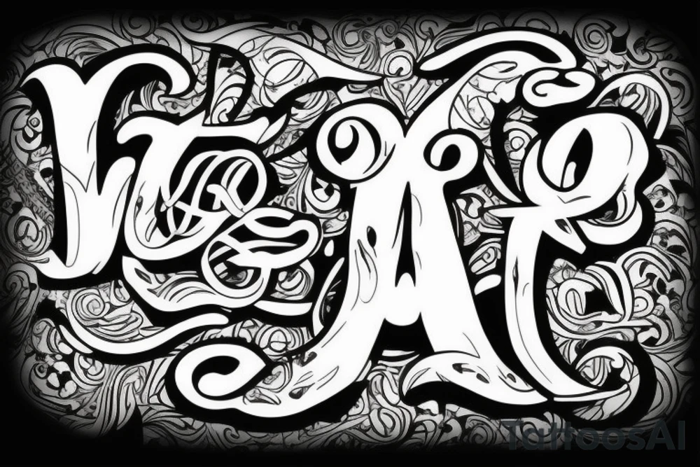 name tattoo idea