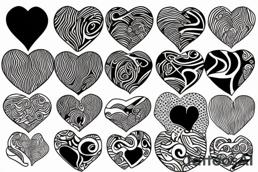 Heart tattoo idea