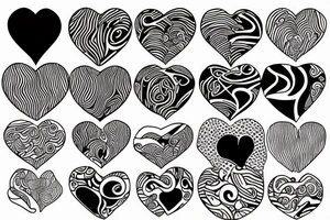 Heart tattoo idea