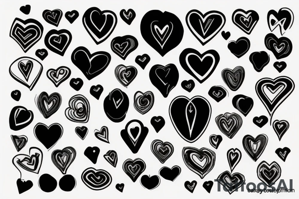 Heart tattoo idea