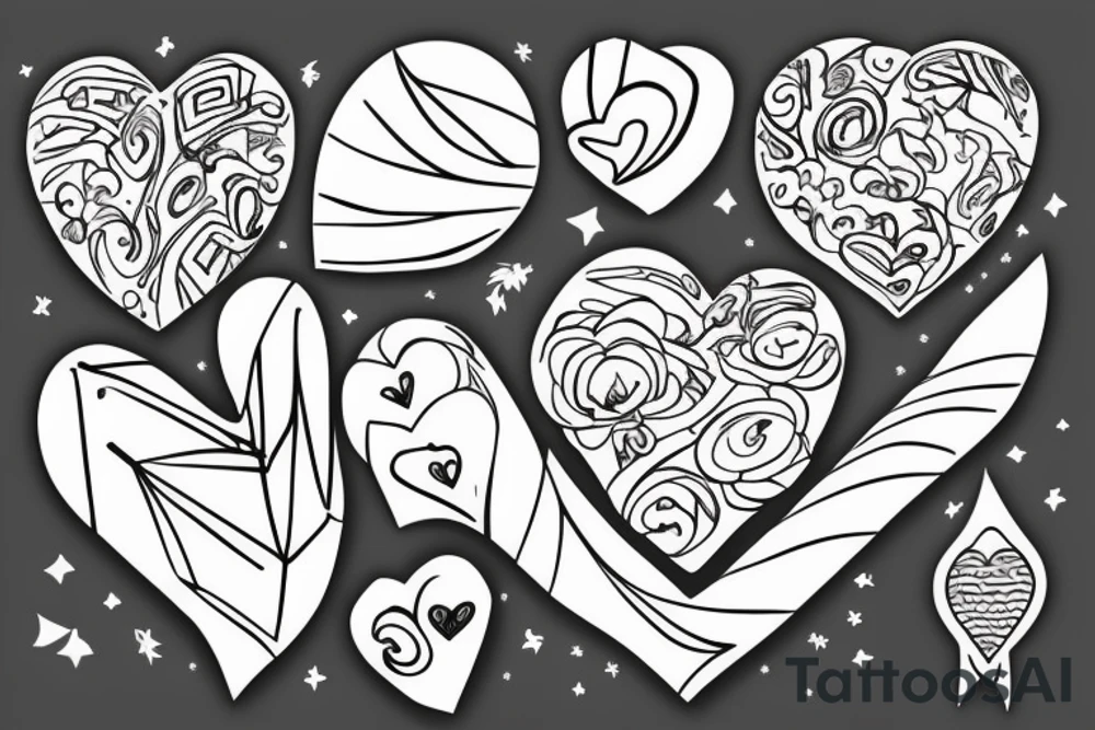 Heart tattoo idea