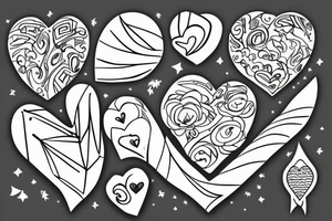 Heart tattoo idea
