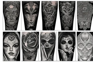 Earth tattoo idea