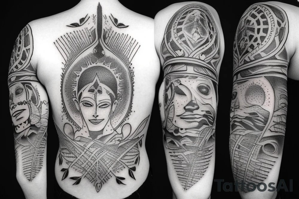 Earth tattoo idea