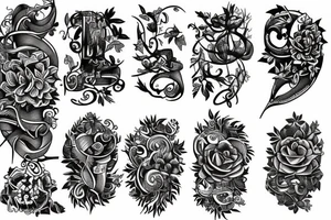 vine around arm tattoo idea