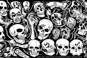 Death has lost already tattoo idea