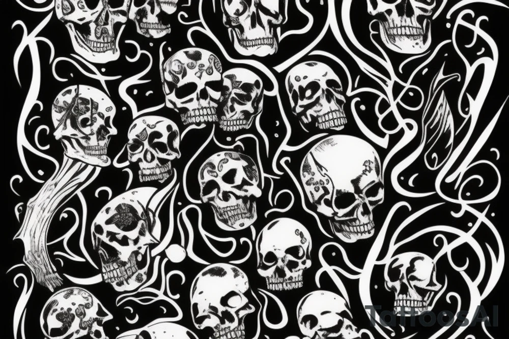 Death has lost already tattoo idea