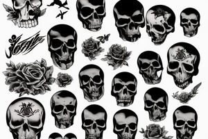 Death has lost already tattoo idea
