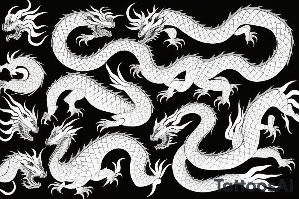 haku dragon tattoo idea