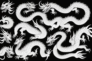 haku dragon tattoo idea