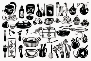 Kitchen tattoo idea