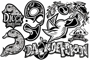 Duck hunting tattoo idea