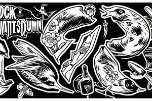 Duck hunting tattoo idea