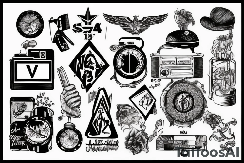 1984 V tattoo idea