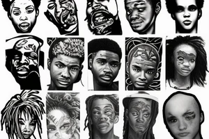 Riley the boondocks tattoo idea