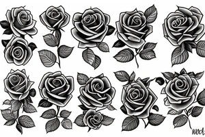 Rose evolution into an alien tattoo idea