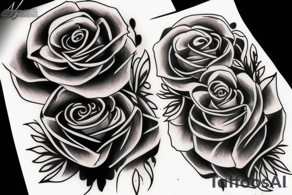 Rose evolution into an alien tattoo idea