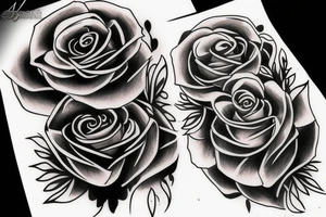 Rose evolution into an alien tattoo idea