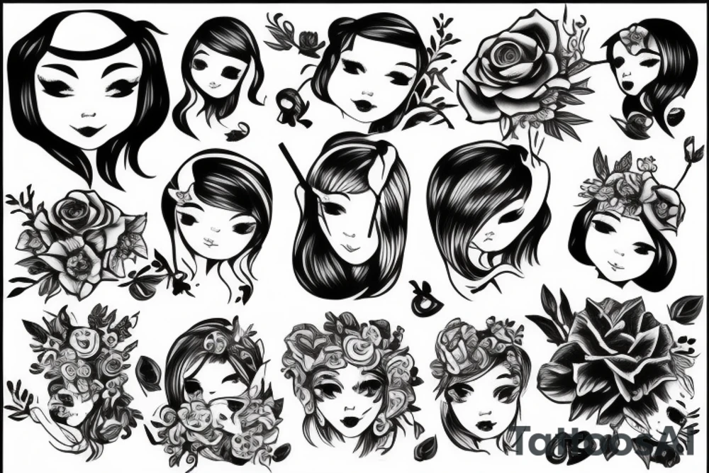 Little Daughter tattoo idea