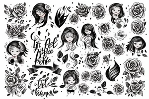 Little Daughter tattoo idea