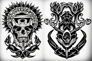 Three swords tattoo idea