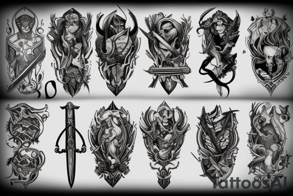 Sword tattoo idea